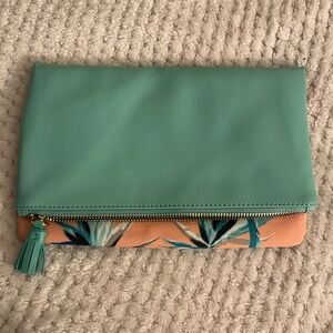 Rachel Pally folded reversible clutch purse
